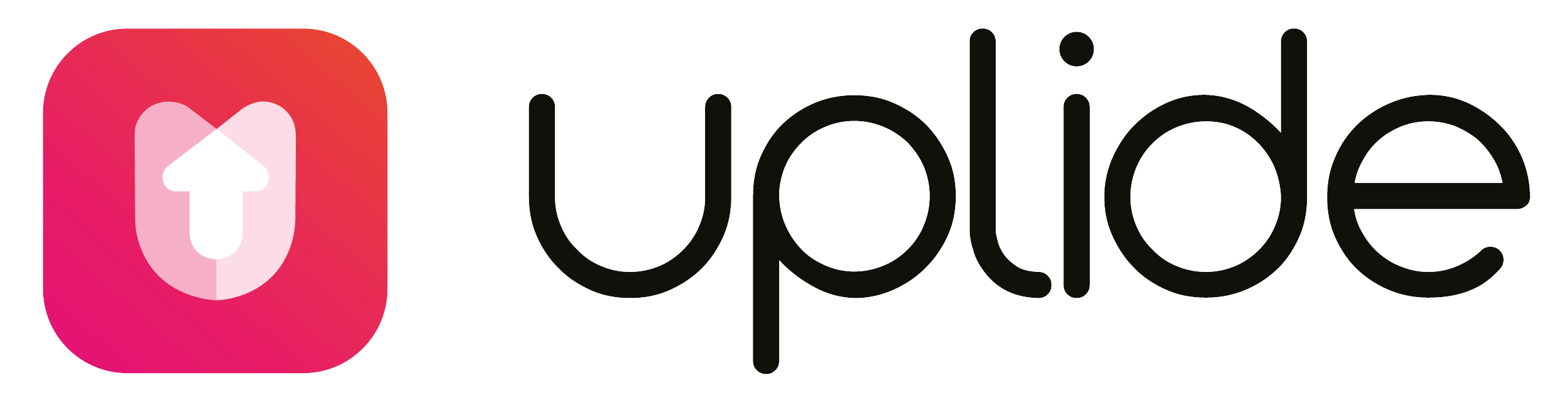 uplide primary logo for all standard branding applications.