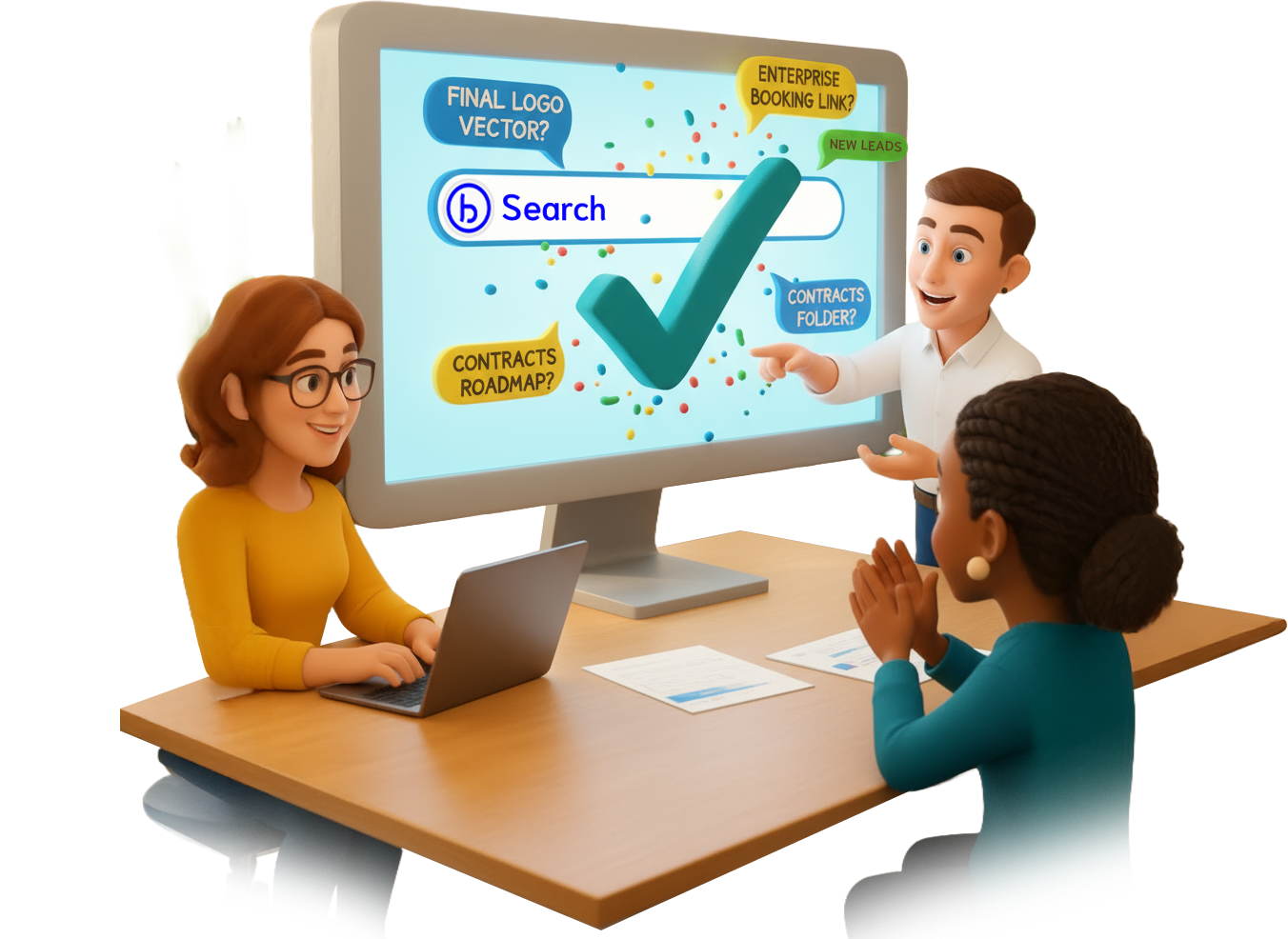 Structured client workflows, not scattered chaos